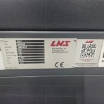 Plate on the LNS Quick Load Servo S3T Bar Feeder from Northeast Precision Machinery